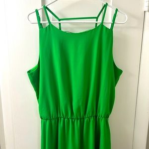 Green Mini Dress